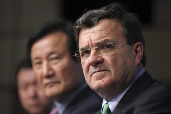 Finance Minister Jim Flaherty has ragged the puck since Ontario tried to place pensions on the national agenda — skipping meetings, missing deadlines, ignoring provincial proposals, says Martin Regg Cohn. 