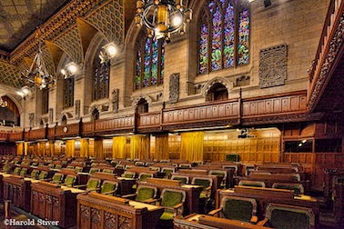 Inside the Parliament Buildings