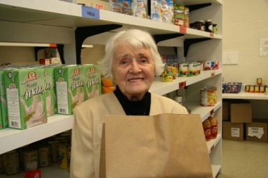 Senior uptake of food bank type programs is on the rise