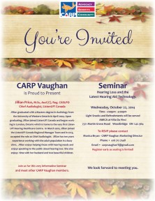 CARP Vaughan Seminar with ListenUp! Canada (2)