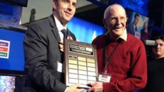 Bob was presented with the first annual Darlene Demkey Memorial Award for Commitment to New Chapter Growth and Development in Local Communities at the 2014 Zoomer Show in Toronto.
