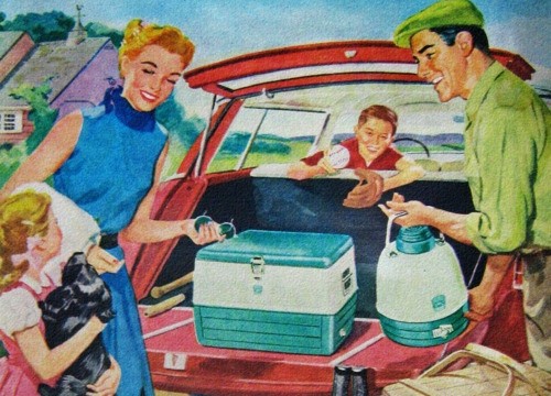 1950s-camping