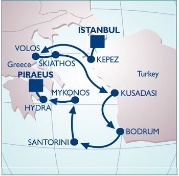 Turkey and Greek Islands Cruise Holidays Travelogue