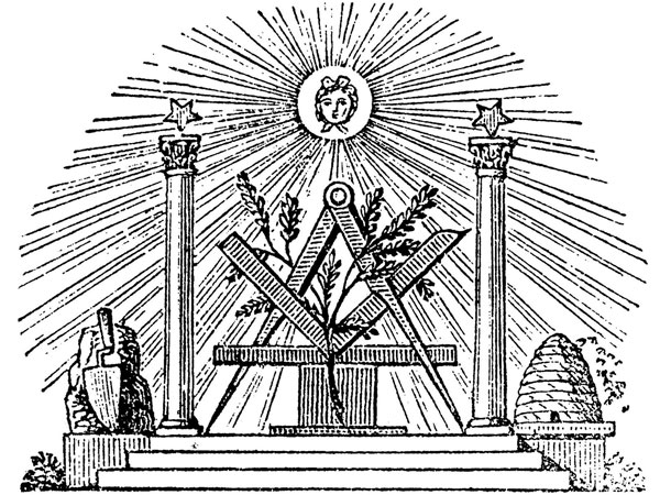 Freemason imagery 