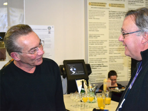 Bill says goodbye to his friends and colleagues at his retirement party, March 28th, 2014