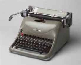 manual typewriter