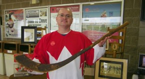 oldest hockey stick
