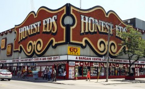 Honest Ed's building goes up for sale.