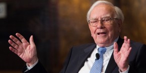 Warren Buffett And BofA CEO Brian Moynihan Speak At Georgetown University