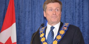 CANADA, Toronto: Toronto Mayor John Tory addressed the media after he was sworn into office at City Hall in Toronto, Ontario on December 2, 2014.