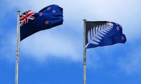 New Zealand flags